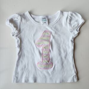 12 Months - Baby & Toddler Clothes - Birthday Shirt